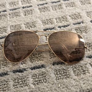 Ray Bans Tan Aviators